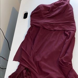 Wine Red Gown